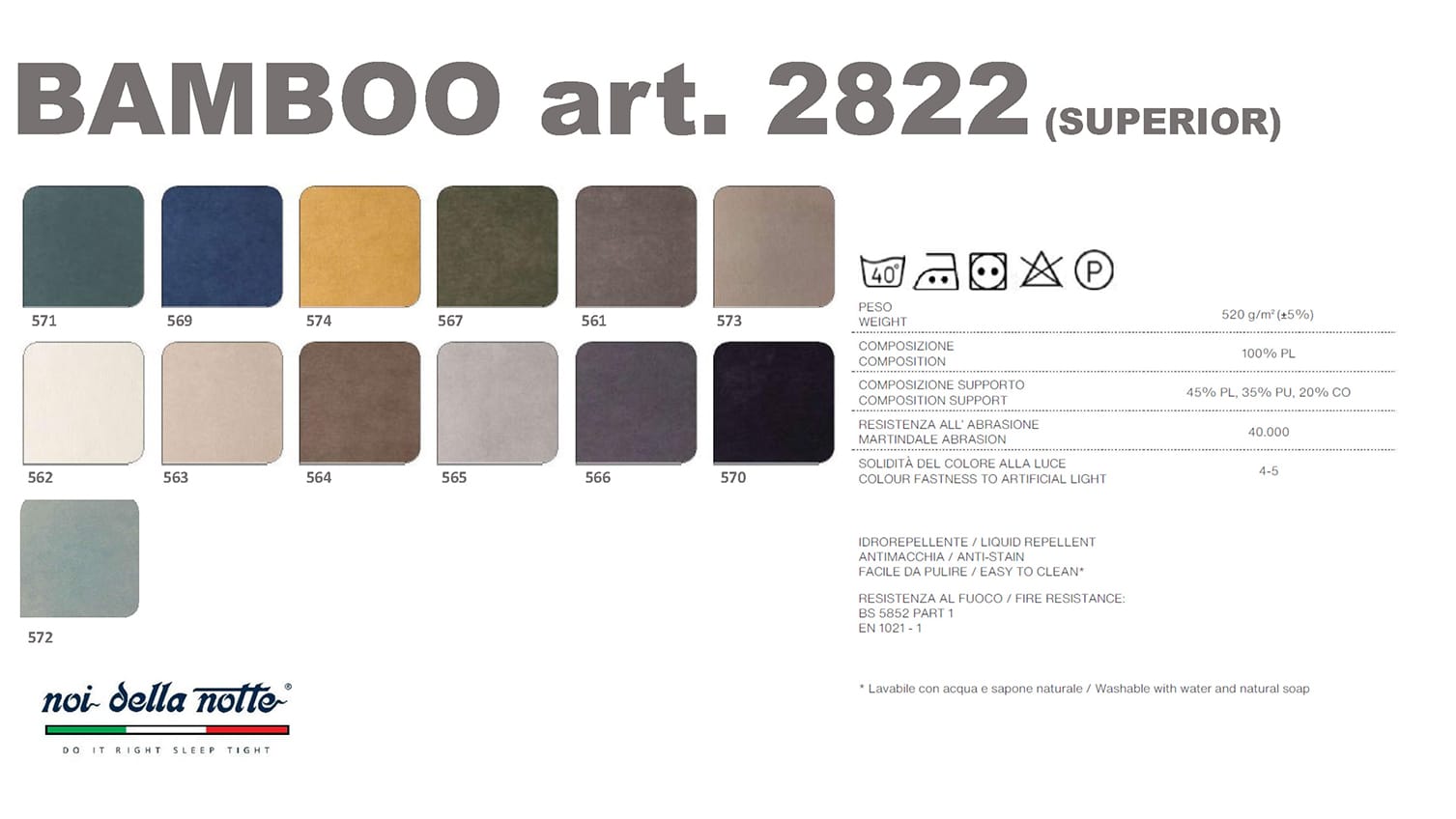 Fabrics - Bamboo (Superior)